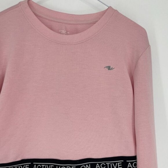 Activezone pastel pink long sleeve crop top - Picture 3 of 11